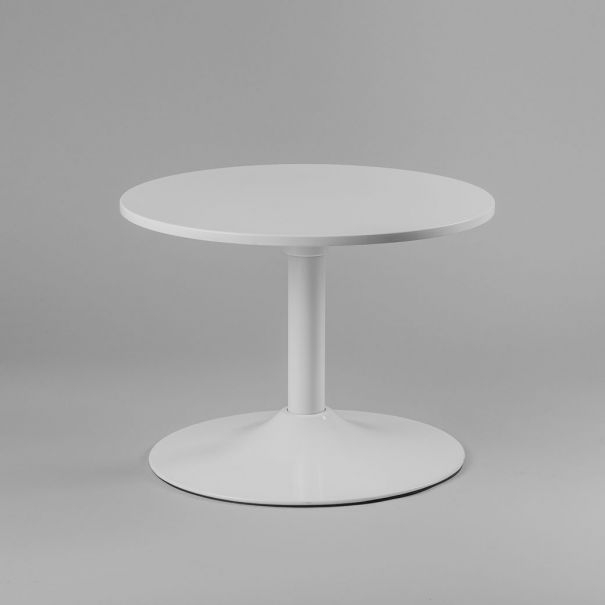 Table Basse ronde blanche