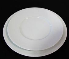 Assiette Apicius Blanche